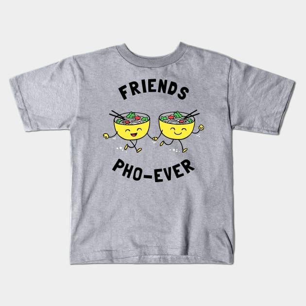 Friends Pho-Ever Kids T-Shirt by dumbshirts